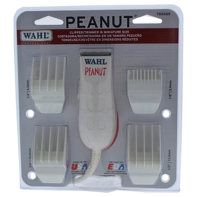 WAHL Professional Peanut Trimmer Kit, Model #8655, White, 1 Pc, Unisex