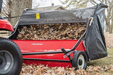 Craftsman CMXGZBF7124546 Tow-Behind Lawn Sweeper, 52, Black