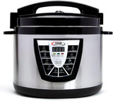 Power Pressure Cooker XL 10-Quart Multi-Cooker with 7 One-Touch Programs, Silver