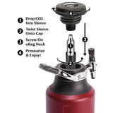 GrowlerWerks uKeg Go Portable 64oz Growler