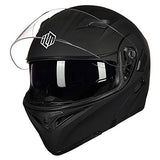 ILM Model 902 Modular Motorcycle Helmet with Flip-Up Full-Face Design, Dual Visors, DOT Certification, and 6 Colors
