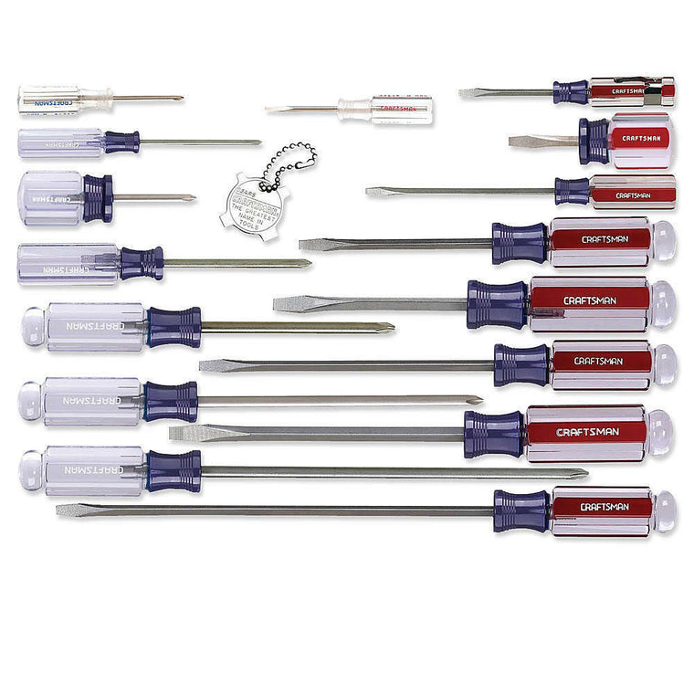 Craftsman 31794 17-Piece Screwdriver Set for Household and Workshop Repairs