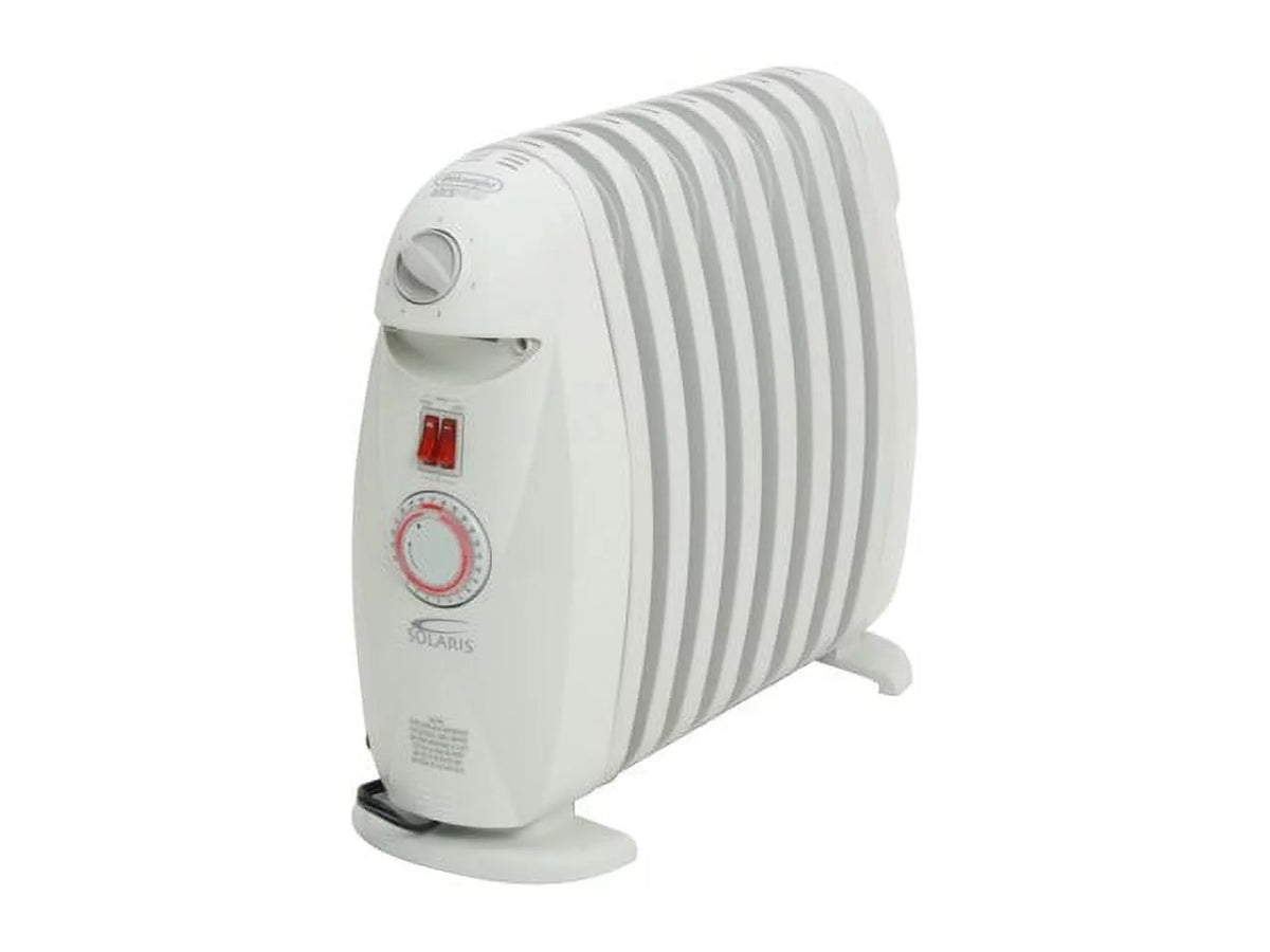DeLonghi Portable Oil-Filled Radiator Heater with Timer, 1,200 Watt TRN0812T
