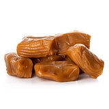 Oregon Farm Fresh Snacks Individually Wrapped Sea Salt and Vanilla Caramels, Soft Gluten-Free Chewy Candy, 16 oz