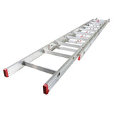 Werner D1124-2 24-ft Aluminum Extension Ladder, Type III, 200-lb Load Capacity