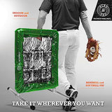 ALAGPRO The Original 9-Hole Baseball and Softball Pitching Net with Strike Zone Pocket and Pitching Target