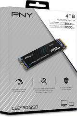 PNY CS2130 8TB Internal NVMe Solid State Drive, M.2 SSD, M280CS2130-8TB-RB