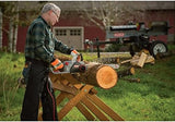 Oregon CS1500 18-Inch Corded Electric Chainsaw with 15 Amp Motor, Integrated PowerSharp Self-Sharpening System, 120V Power, and 2-Year Warranty