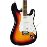 Pyle 97077080M Beginner Electric Guitar Package in Sun Burst Finish
