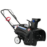 Black Aavix 21×22 Gas Snow Thrower with Electric Start