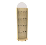 FixtureDisplays 10308-2 Two-Sided Pegwall Spinner Floor Rack Display