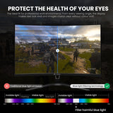 CRUA 32-Inch Curved Ultrawide Gaming Monitor with 165Hz FHD 1080P Display, 1ms GTG, 1800R Design, FreeSync and Low Motion Blur