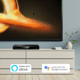 Panasonic DP-UB820-K Black 4K Ultra HD Streaming Blu-ray Player with Dolby Vision, HDR10+, Premium Video Playback, Hi-Res Audio, and Voice Assist