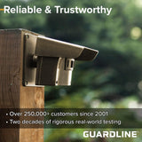 Guardline Wireless Driveway Alarm System with 4 Motion Sensors and 1 Receiver, 500 Foot Range, Weatherproof Outdoor Property Alert