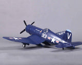 FMS F4U PNP V2 Blue RC Aircraft, 800mm, FMM022P
