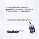 MacuHealth Plus+ Adult Eye Vitamin Supplement, 90-Day Supply with AREDS2-Based Formula, Lutein, Zeaxanthin and Meso-Zeaxanthin for Macular Degeneration Protection