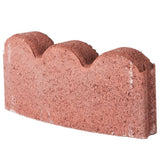 Pavestone River Red Curved Concrete Edger, 12 x 2 x 5.25 Inches, 176-Piece Pallet Covering 164 Sq. Ft.