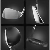 12-Piece Mens Complete Golf Club Set with Driver, #3 and #5 Fairway Woods