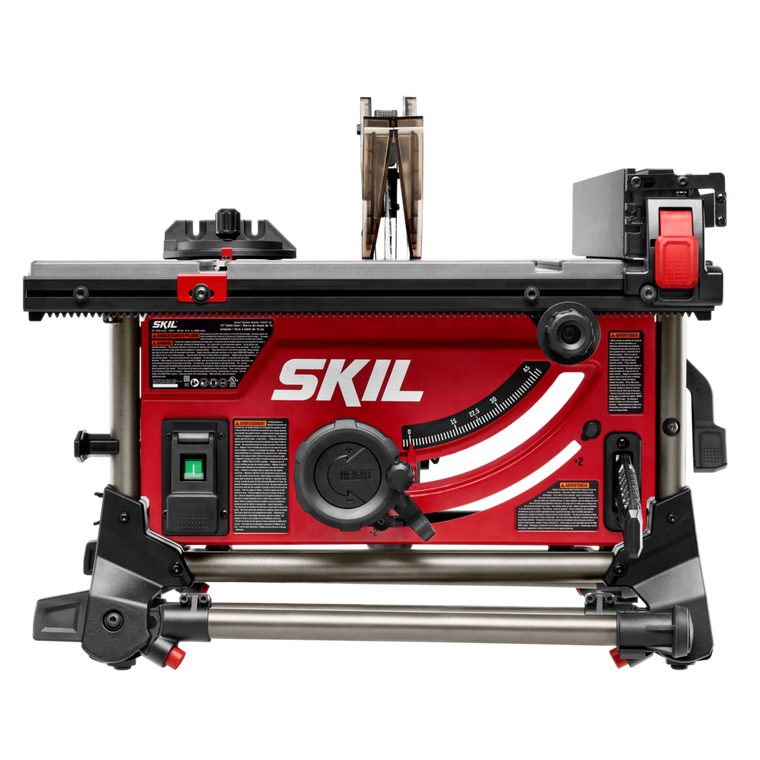 SKIL Jobsite Table Saw with Integrated Foldable Stand, 10-Inch Blade, 15 Amp Motor and 25-1/2-Inch Rip Capacity