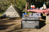Igloo Overland 72-Quart Wheeled Ice Chest Cooler, Gray, 31 x 18 x 18