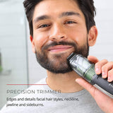 Remington MB6850 Vacuum Stubble and Beard Trimmer with Lithium Power and Adjustable Settings