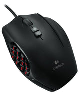 Logitech G600 MMO Gaming Mouse with RGB Backlighting and 20 Programmable Buttons