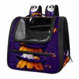 Airline-Approved Halloween Pet Carrier Bag for Small and Medium Dogs, Cats, and Puppies