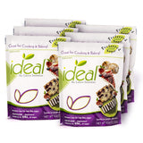 Ideal Xylitol Granulated Sweetener, No-Calorie Natural Non-GMO Keto-Friendly Sugar Substitute, 6 Pouches with 10.6 Ounces Each