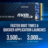 Data Storage CS2130 8TB M.2 NVMe Internal Solid State Drive, M280CS2130-8TB-RB