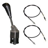 1081314M91 Loader Control Kit with Joystick and 2 RC Cables, Compatible with Massey Ferguson Front Loader Models