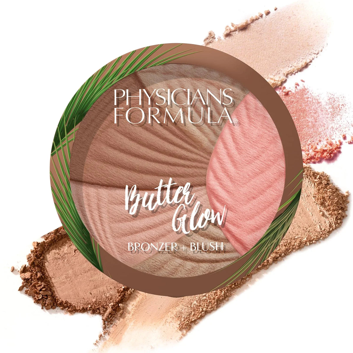 Physicians Formula Butter Glow 2-In-1 Bronzer and Blush, Ultra-Creamy Illuminating Butter Blend for a Healthy, Moisturizing Glow