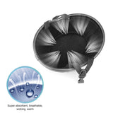 Abody Retro-Style Motorcycle Half Helmet with ABS and Cotton Cap, Carbon Striation, Universal One Size, Washable Design