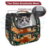 Airline-Approved Halloween Pet Carrier Bag for Small and Medium Dogs, Cats, and Puppies