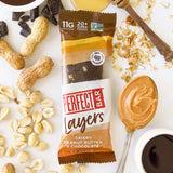 Perfect Bar Layers Crispy Peanut Butter and Chocolate, 16 Count