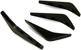 ACS Composite Rear Diffuser Valance Fins for C7 Corvette Stingray, Grand Sport and Z06, ABS Injection-Molded Plastic, 4-Piece Set in Carbon Flash Metallic Black