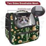 Airline-Approved Halloween Pet Carrier Bag for Small and Medium Dogs, Cats, and Puppies