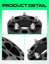 YHTAUTO 2-Piece 5×120 Hub-Centric Wheel Spacers for 1991-2011 BMW 1/3/5/6/7/8, M3, M5, M6, Z3, Z4, and Z8, M12x1.5 Studs, 72.56mm Hub Bore, 5-Lug, Black
