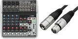 Behringer XENYX Q1202USB 12-Input 2-Bus Mixer with Mic Preamps, Compressors, British EQ and USB/Audio Interface