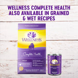 Wellness Complete Health Chicken Recipe, Natural Grain-Free Dry Dog Food in a 24-Pound Bag