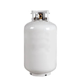30 lb. USA-Made Steel Propane LPG Cylinder Tank with OPD Valve, DOT Approved