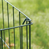 MTB Green Garden Wire Compost Bin, 30 x 30 x 24 Inches, Suitable for Garden Bed Fencing