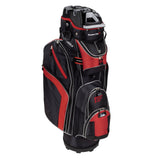 Founders Club Premium Golf Cart Bag with 14-Way Divider, Red
