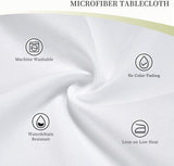 Under The Night Sky Printed Square Tablecloth, Farmhouse-Inspired Decor for Coffee Tables and Outdoor Spaces