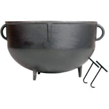 Cajun Classic GL10443S 15-Gallon Seasoned Cast Iron Jambalaya Pot