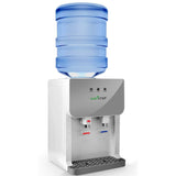 Nutrichef PKTWC36SL Universal Water Dispenser for Top-Loading Bottles, with Hot and Cold Dispensing
