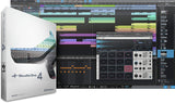 PreSonus AudioBox 96 Studio Recording Bundle with Eris 4.5 BT Bluetooth Monitor Pair, Studio One Artist Software, 1/4-in Instrument Cable, Blue or Black Interface