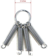The ROP Shop Pair of 2 Link Tire Chains with Tensioners, 23×10.5×12, for Snow Blowers, Lawn and Garden Tractors, Mowers, Riders, UTVs, ATVs and Utility Vehicles