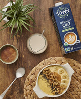 SOWN Organic Oat Creamer, Unsweetened Barista-Style Plant-Based Milk, 32 oz Pack of 6