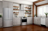 Bosch 800 Series Built-In Dishwasher with Top Controls, CrystalDry, Stainless Steel Tub, 3rd Rack and 42 dBa, 24-Inch Custom Panel Ready