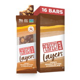 Perfect Bar Layers Crispy Peanut Butter and Chocolate, 16 Count